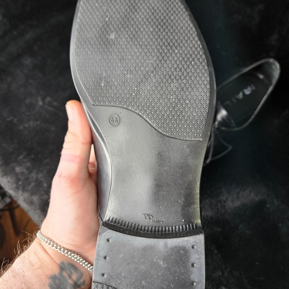 Mens The Rail Plain Toe Derby Shoe Size 10 - Picture 5 of 6